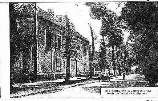 Ville de SAINTEGENEVIEVEDESBOIS Carte postale ancienne Ville de SAINTEGENEVIEVEDESBOIS Carte postale ancienne
