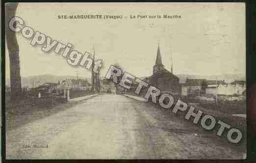 Ville de SAINTEMARGUERITE Carte postale ancienne