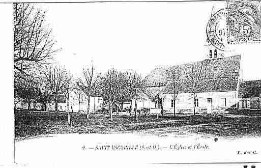 Ville de SAINTESCOBILLE Carte postale ancienne Ville de SAINTESCOBILLE Carte postale ancienne