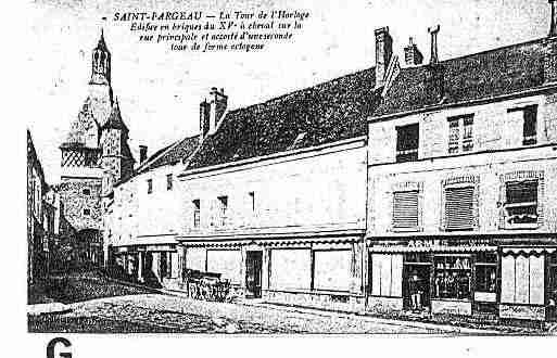 Ville de SAINTFARGEAU Carte postale ancienne