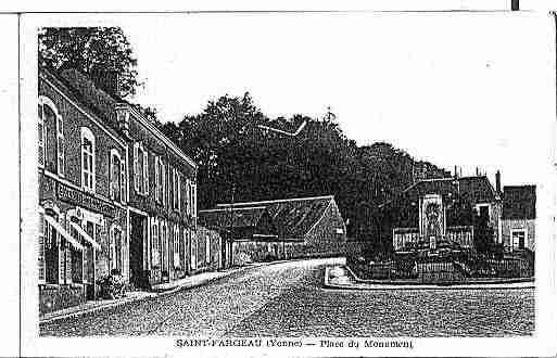 Ville de SAINTFARGEAU Carte postale ancienne