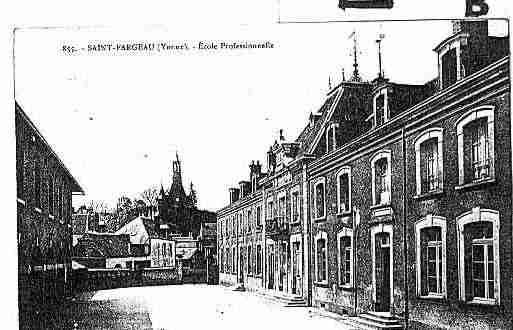 Ville de SAINTFARGEAU Carte postale ancienne