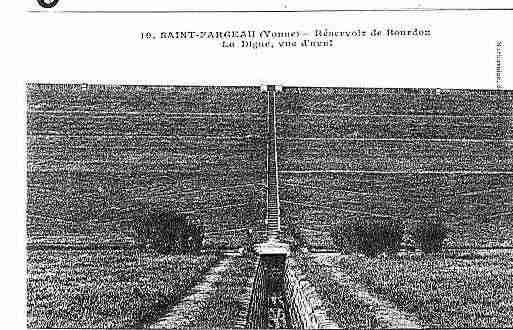 Ville de SAINTFARGEAU Carte postale ancienne