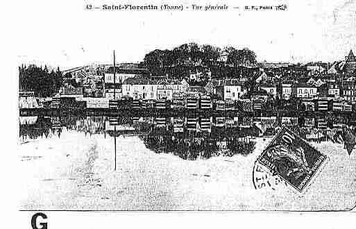 Ville de SAINTFLORENTIN Carte postale ancienne