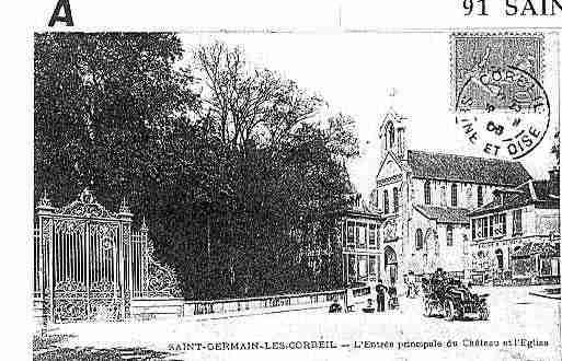 Ville de SAINTGERMAINLESCORBEIL Carte postale ancienne Ville de SAINTGERMAINLESCORBEIL Carte postale ancienne