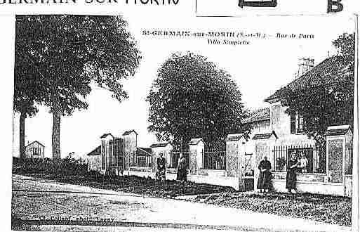 Ville de SAINTGERMAINSURMORIN Carte postale ancienne