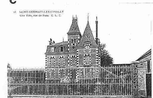 Ville de SAINTGERMAINSURMORIN Carte postale ancienne