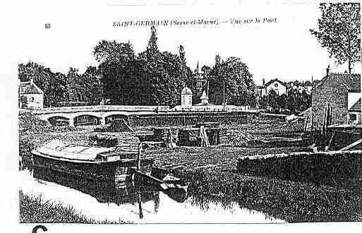 Ville de SAINTGERMAINSURMORIN Carte postale ancienne