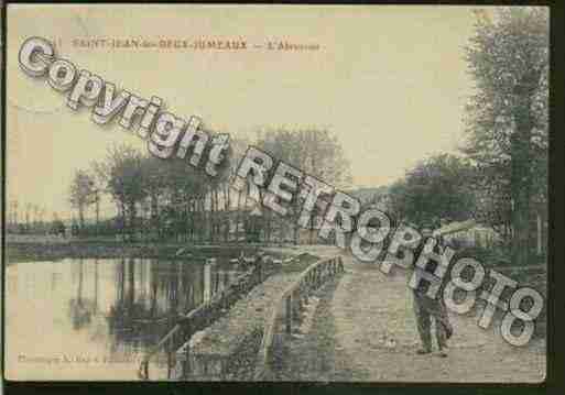 Ville de SAINTJEANLESDEUXJUMEAUX Carte postale ancienne