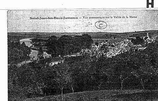 Ville de SAINTJEANLESDEUXJUMEAUX Carte postale ancienne