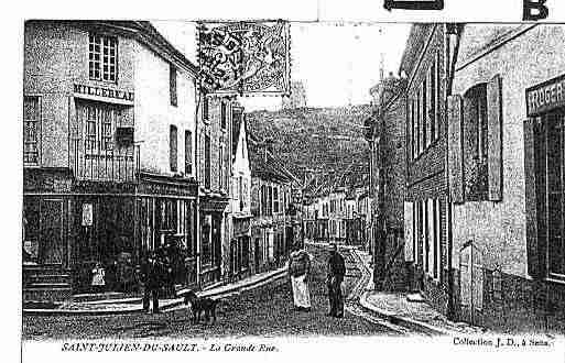 Ville de SAINTJULIENDUSAULT Carte postale ancienne