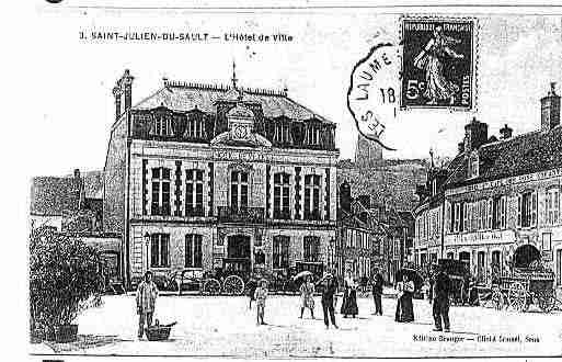 Ville de SAINTJULIENDUSAULT Carte postale ancienne