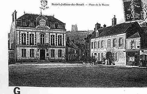 Ville de SAINTJULIENDUSAULT Carte postale ancienne