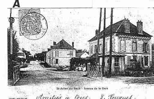 Ville de SAINTJULIENDUSAULT Carte postale ancienne