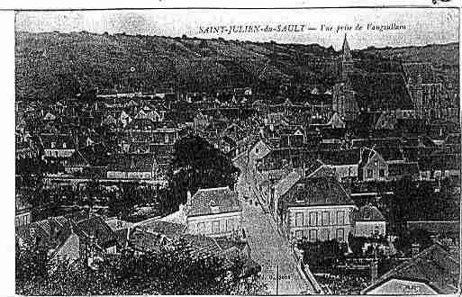 Ville de SAINTJULIENDUSAULT Carte postale ancienne