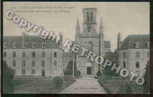 Ville de SAINTLAURENTSURSEVRE Carte postale ancienne