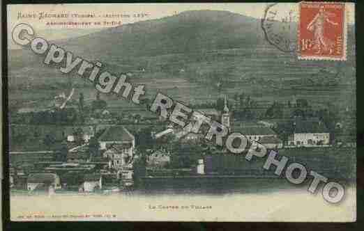 Ville de SAINTLEONARD Carte postale ancienne