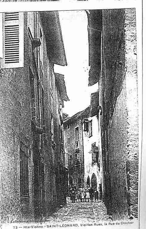 Ville de SAINTLEONARDDENOBLAT Carte postale ancienne Ville de SAINTLEONARDDENOBLAT Carte postale ancienne