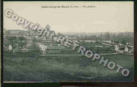 Ville de SAINTLOUPDENAUD Carte postale ancienne Ville de SAINTLOUPDENAUD Carte postale ancienne