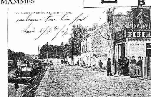 Ville de SAINTMAMMES Carte postale ancienne