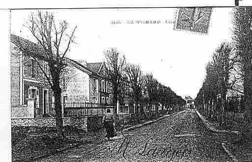 Ville de SAINTMARD Carte postale ancienne