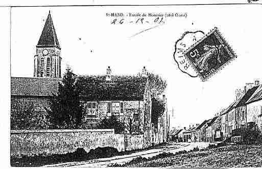 Ville de SAINTMARD Carte postale ancienne