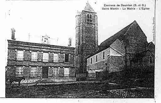 Ville de SAINTMARTINDEBRETHENCOURT Carte postale ancienne Ville de SAINTMARTINDEBRETHENCOURT Carte postale ancienne