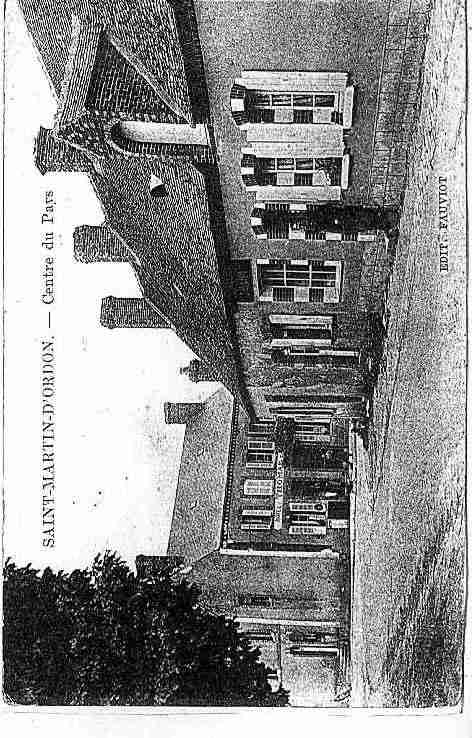 Ville de SAINTMARTIND\'ORDON Carte postale ancienne
