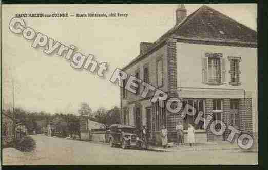 Ville de SAINTMARTINSUROUANNE Carte postale ancienne