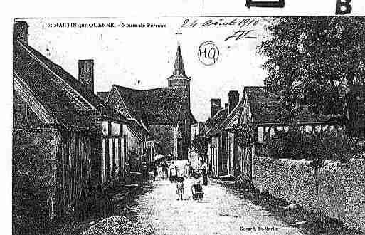 Ville de SAINTMARTINSUROUANNE Carte postale ancienne