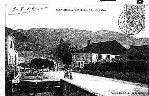 Ville de SAINTMAURICESURMOSELLE Carte postale ancienne