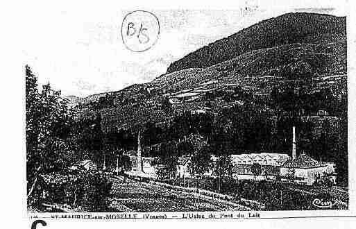 Ville de SAINTMAURICESURMOSELLE Carte postale ancienne