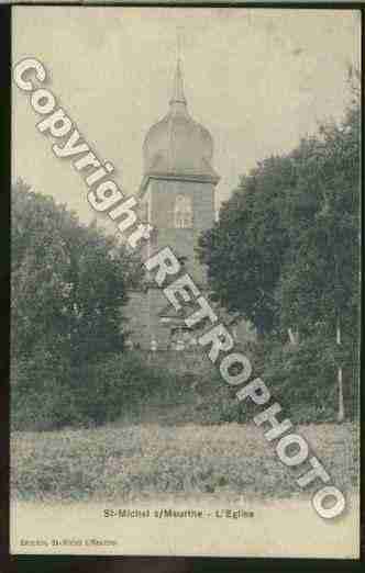 Ville de SAINTMICHELSURMEURTHE Carte postale ancienne