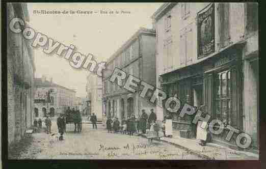 Ville de SAINTNICOLASDELAGRAVE Carte postale ancienne