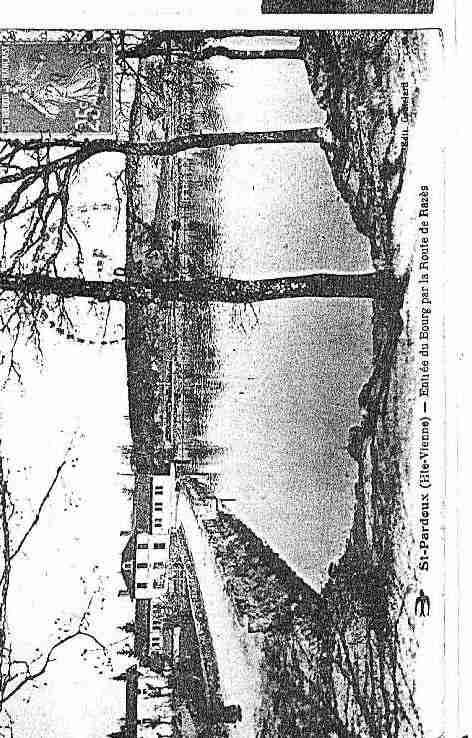 Ville de SAINTPARDOUX Carte postale ancienne