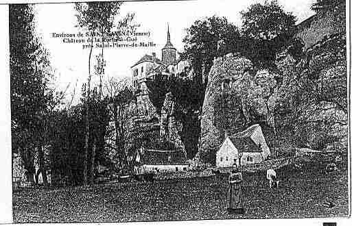 Ville de SAINTPIERREDEMAILLE Carte postale ancienne Ville de SAINTPIERREDEMAILLE Carte postale ancienne