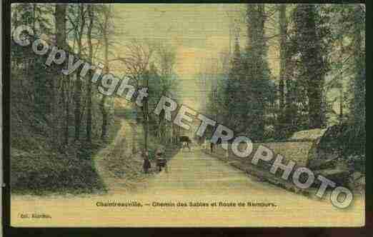 Ville de SAINTPIERRELESNEMOURS Carte postale ancienne