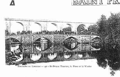 Ville de SAINTPRIESTTAURION Carte postale ancienne Ville de SAINTPRIESTTAURION Carte postale ancienne