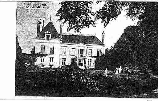 Ville de SAINTPRIVE Carte postale ancienne