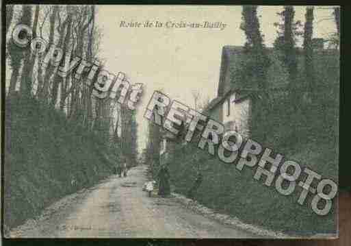 Ville de SAINTQUENTINLAMOTTECROIXAUBAILLY Carte postale ancienne