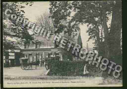 Ville de SAINTQUENTINLAMOTTECROIXAUBAILLY Carte postale ancienne