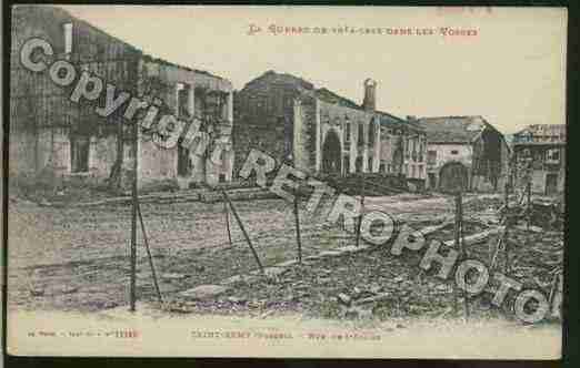 Ville de SAINTREMY Carte postale ancienne