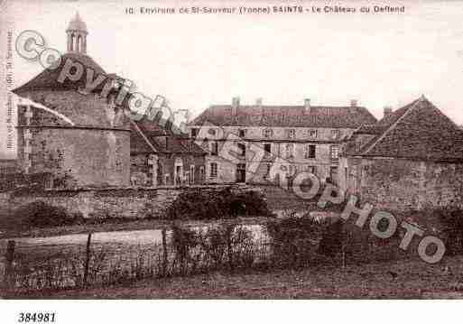 Ville de SAINTS Carte postale ancienne