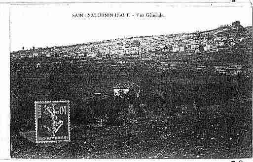 Ville de SAINTSATURNINLESAVIGNON Carte postale ancienne