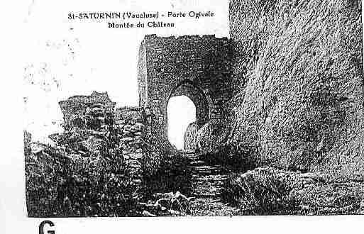 Ville de SAINTSATURNINLESAVIGNON Carte postale ancienne