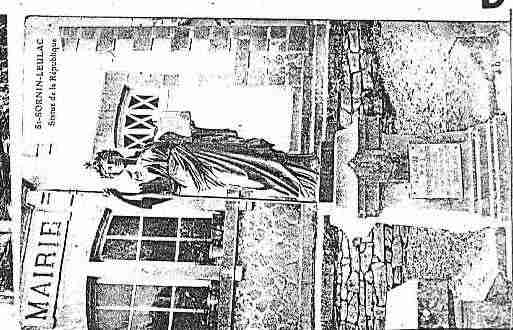 Ville de SAINTSORNINLEULAC Carte postale ancienne