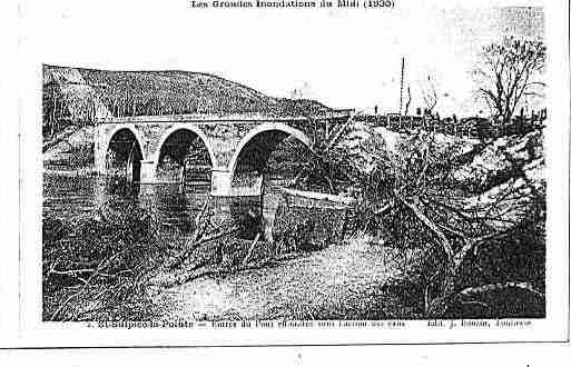 Ville de SAINTSULPICE Carte postale ancienne