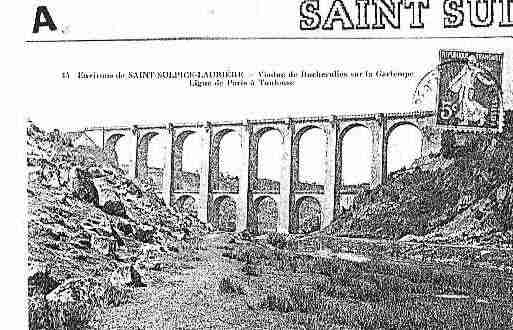 Ville de SAINTSULPICELAURIERE Carte postale ancienne Ville de SAINTSULPICELAURIERE Carte postale ancienne