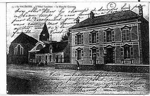 Ville de SAINTVALERIEN Carte postale ancienne