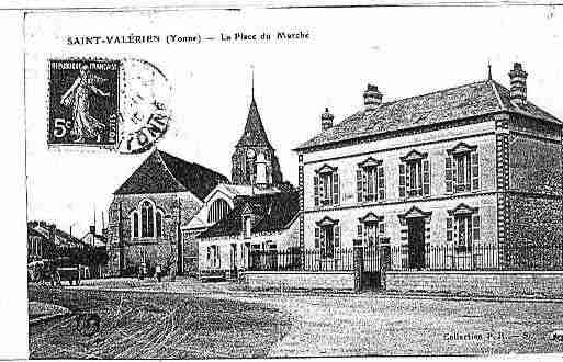 Ville de SAINTVALERIEN Carte postale ancienne